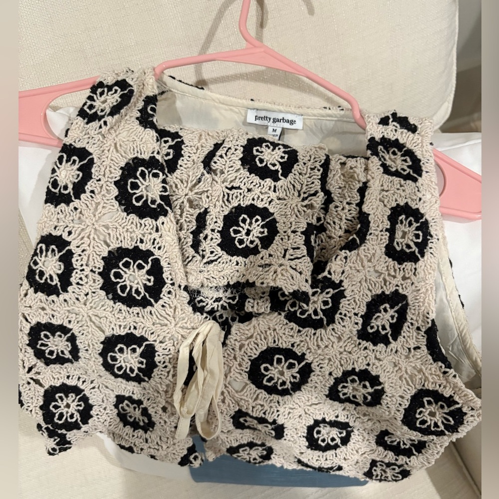 Two piece crochet set